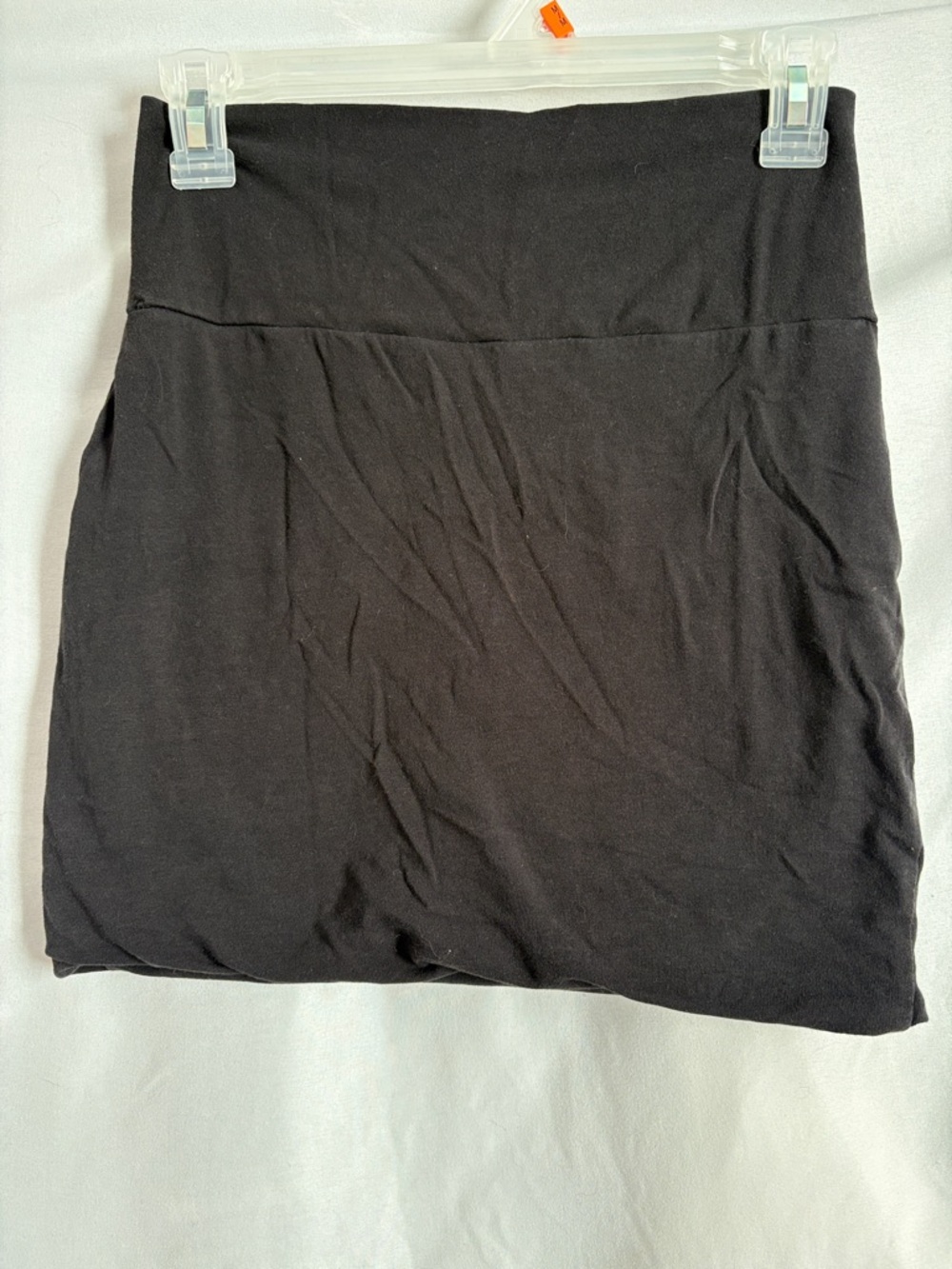 Women's Black Stretch Mini Skirt